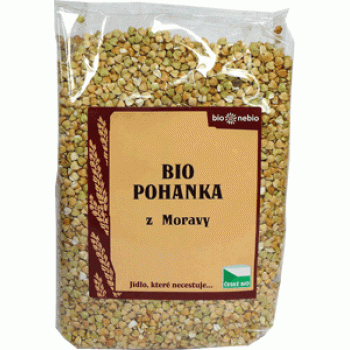 Česká BIO pohanka 400 g RAW vhodná i ke klíčení